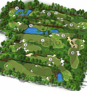 Golf Hole Graphics